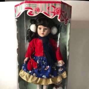 Victorian Bows Collection Genuine Porcelain Doll By Melissa Jane